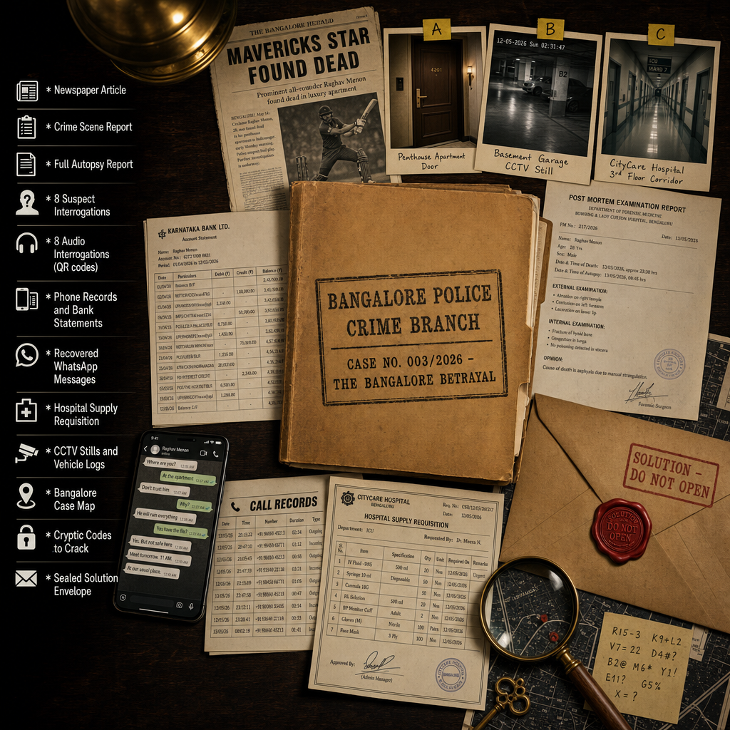 CASE #003: The Bangalore Betrayal
