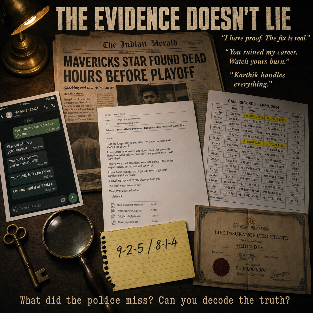 CASE #003: The Bangalore Betrayal